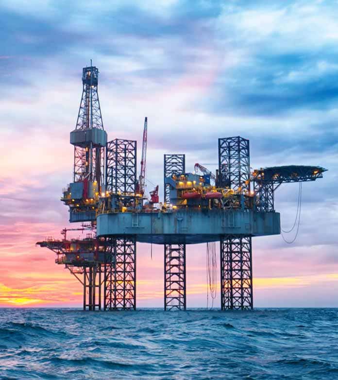 Oil and gas plant